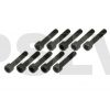 842026 Semi-Threaded Socket head Cap Screw Black (M3x16) (10pcs)